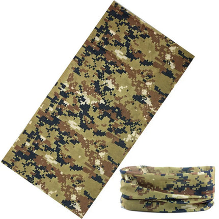 Multifunctional Bandana Headband Camouflage Tubular Balaclava
