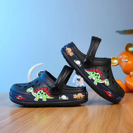 Baby Boys Summer Cartoon Dinosaur Sandals
