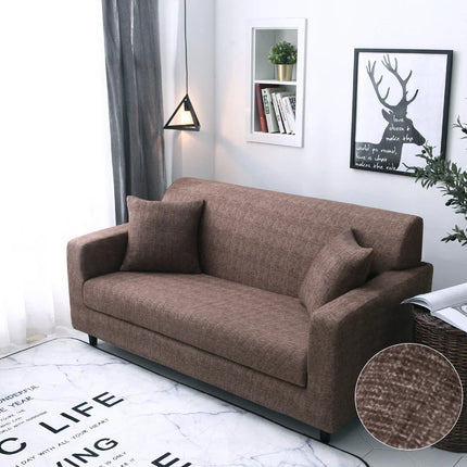 Home Elastic Sofa Cover Non Slip L Shaped Sectional Slipcover