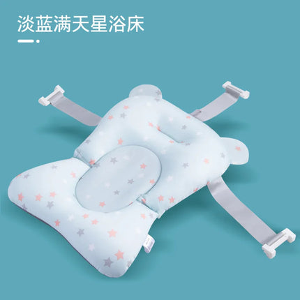 Portable Baby Bathtub Newborn Adjustable Pad