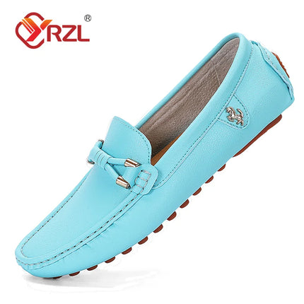 Men Leather Business Casual Size 37-48 Moccasin Loafers