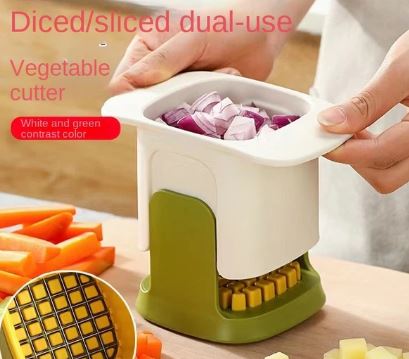 Garlic Pressers, garlic rockers, potato and veggie slicers, fish scalers, cookie cutters, stainless steel knife sharpeners