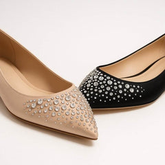 Women's Flats Footwear - Rhinestone - Mad Fly Essentials