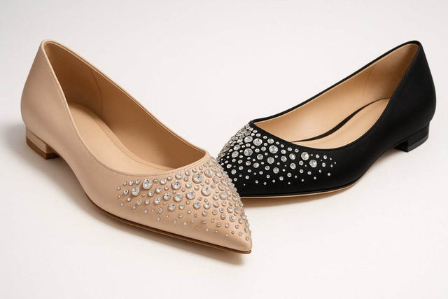 Women's Flats Footwear - Rhinestone - Mad Fly Essentials