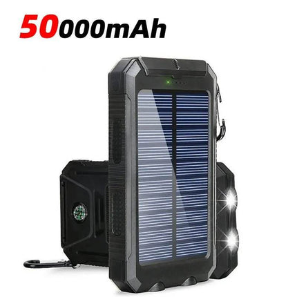 100000mAh 2 way charging Solar Powerbank Home Essentials - Home Essentials - Foxsur - Mad Fly Essentials
