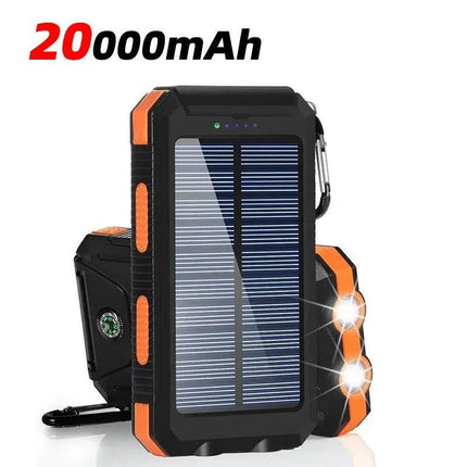 100000mAh 2 way charging Solar Powerbank Home Essentials - Home Essentials - Foxsur - Mad Fly Essentials