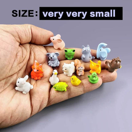 10Pcs Easter Rabbit Squirrel Elephant Miniature Fairy Garden Decor - Mad Fly Essentials