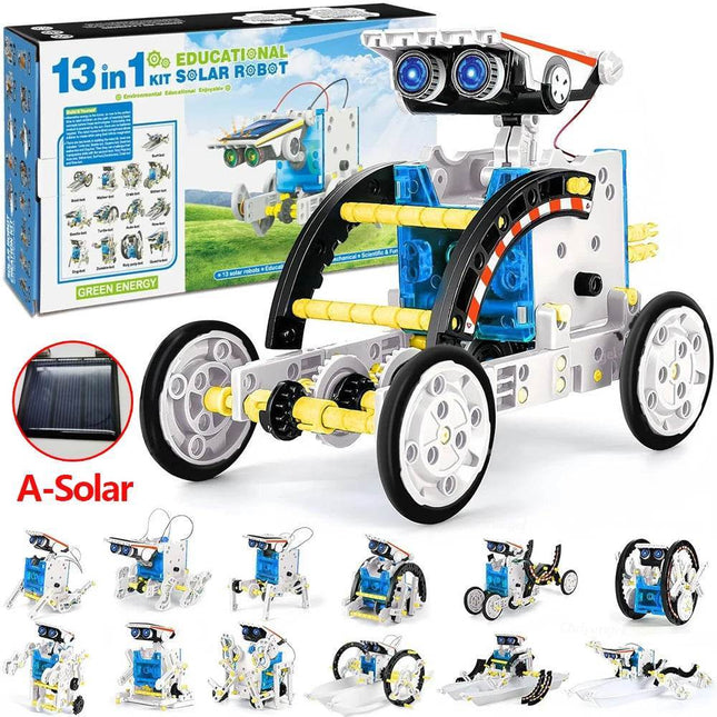 Solar Robot DIY STEM Puzzle Activity Toys - Mad Fly Essentials