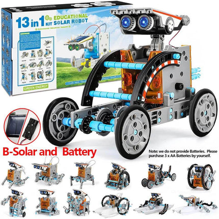 Solar Robot DIY STEM Puzzle Toys - Mad Fly Essentials