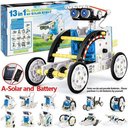Solar Robot DIY STEM Puzzle Toys - Mad Fly Essentials