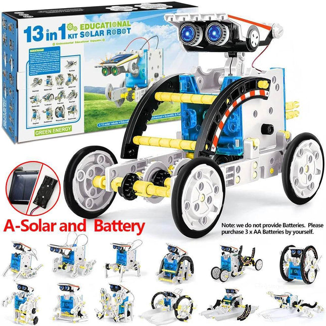Solar Robot DIY STEM Puzzle Toys - Mad Fly Essentials
