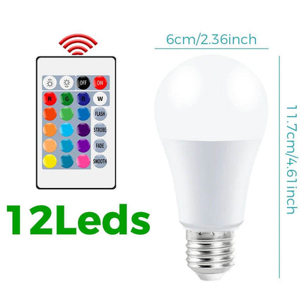 15W RGB Light Smart Lighting LED Bulb - LED Bulb - RANPO - Mad Fly Essentials