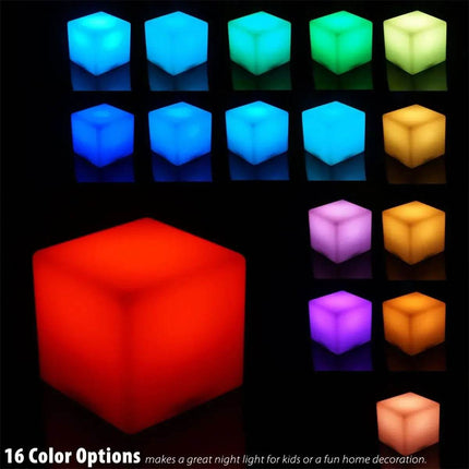 16 Colors Cube LED Night Light - Mad Fly Essentials
