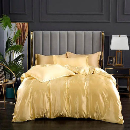 1pc Queen King Satin Quilt Covers Duvet Sets (No pillowcases) - Mad Fly Essentials