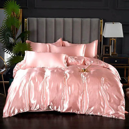 1pc Queen King Satin Quilt Duvet Set - Duvet Set - ANIMAL GAME - Mad Fly Essentials