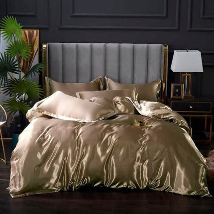 1pc Queen King Satin Quilt Covers Duvet Sets (No pillowcases) - Mad Fly Essentials