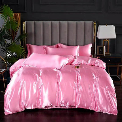 1pc Queen King Satin Quilt Duvet Set - Duvet Set - ANIMAL GAME - Mad Fly Essentials