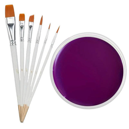 30g 6 Brush Set Pro Face Paint Party Essentials - Party Essentials - Mad Fly Essentials - Mad Fly Essentials