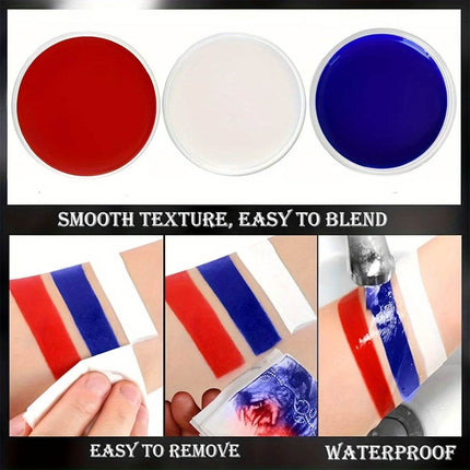 30g 6 Brush Set Pro Face Paint Party Essentials - Party Essentials - Mad Fly Essentials - Mad Fly Essentials