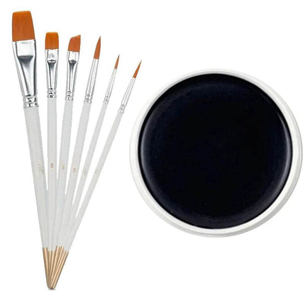 30g 6 Brush Set Pro Face Paint Party Essentials - Party Essentials - Mad Fly Essentials - Mad Fly Essentials
