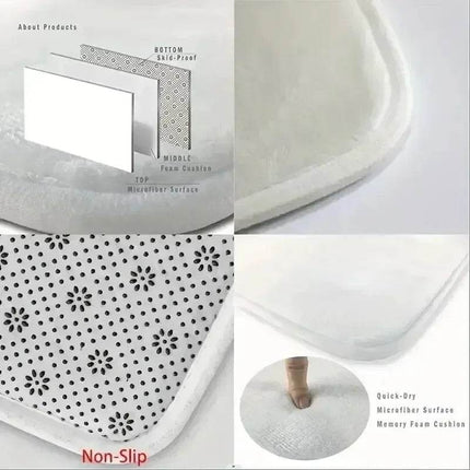 3D Black White Optical Illusion Indoor Area Rug - Area Rug - Animalie - Mad Fly Essentials