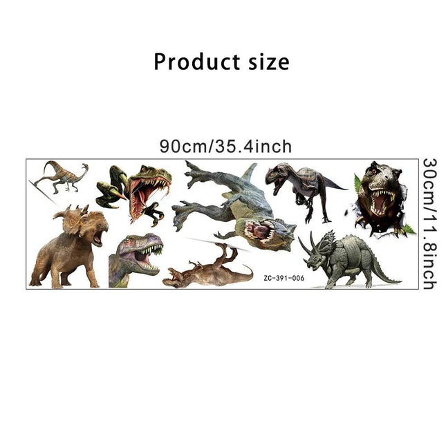 3D Dinosaur Stickers Kids Room Wall Decor - Wall Decor - heatboywade - Mad Fly Essentials