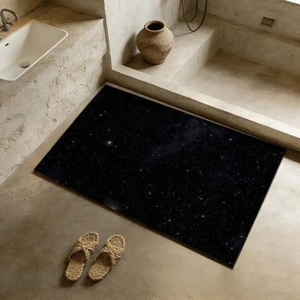 3D Doormat Black Cat Starry Night Art Entrance Doormat - 3D Doormat - Retro Rugs - Mad Fly Essentials