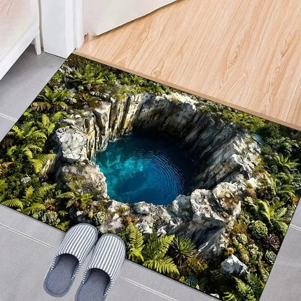 3D Doormat Cat Animal Illusion Rug - 3D Doormat - cLoocL - Mad Fly Essentials