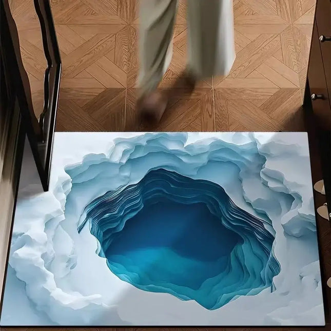 3D Doormat Cave Pattern Home Decor Entrance Floor Mat - 3D Doormat - Mental hope - Mad Fly Essentials