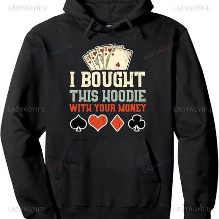 3D Hoodies Men King Poker Graphics Pullover - 3D Hoodies - oufisun - Mad Fly Essentials