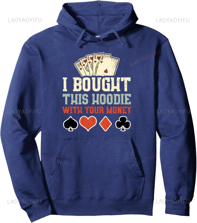 3D Hoodies Men King Poker Graphics Pullover - 3D Hoodies - oufisun - Mad Fly Essentials