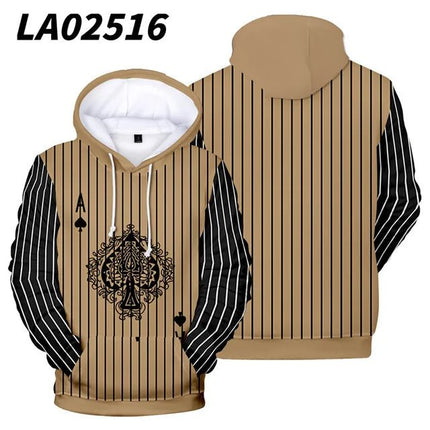 3D Hoodies Men King Queen QJK Poker Hoodies - Hoodies - Nifineo - Mad Fly Essentials
