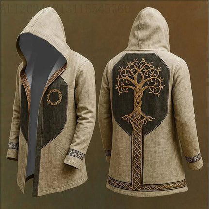 3D Hoodies Men Retro Nordic Viking Celtic Knot Jackets - 3D Hoodies - SiminFan - Mad Fly Essentials