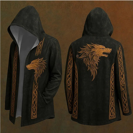 3D Hoodies Men Retro Nordic Viking Celtic Knot Jackets - 3D Hoodies - SiminFan - Mad Fly Essentials