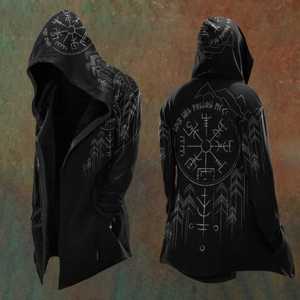 3D Hoodies Men Retro Nordic Viking Celtic Knot Jackets - 3D Hoodies - SiminFan - Mad Fly Essentials