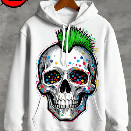 3D Hoodies Men Skull Skeleton 3D Graphic Pullover Tops Outerwear - 3D Hoodies - Day South Valley - Mad Fly Essentials