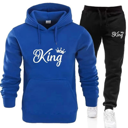 3D Hoodies Women King Queen Lover Couple Sweatshirt 3D Hoodies - 3D Hoodies - Adogirl - Mad Fly Essentials