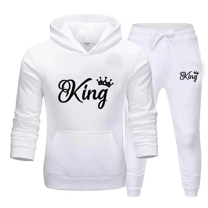 3D Hoodies Women King Queen Lover Couple Sweatshirt 3D Hoodies - 3D Hoodies - Adogirl - Mad Fly Essentials