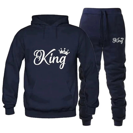 3D Hoodies Women King Queen Lover Couple Sweatshirt 3D Hoodies - 3D Hoodies - Adogirl - Mad Fly Essentials