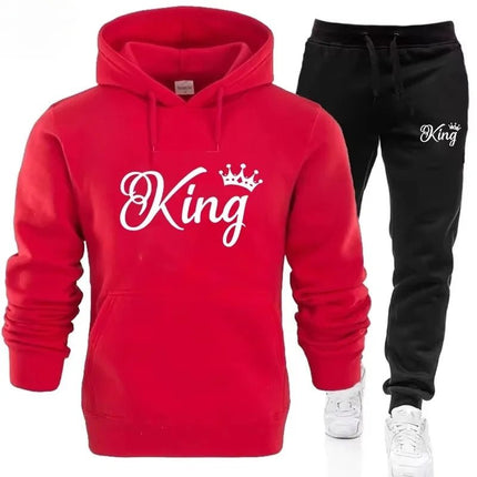 3D Hoodies Women King Queen Lover Couple Sweatshirt 3D Hoodies - 3D Hoodies - Adogirl - Mad Fly Essentials