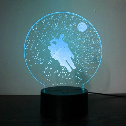 Moon Lamp Astronaut Bedroom 3D LED Night Light - LED Night Light - Sololandor - Mad Fly Essentials