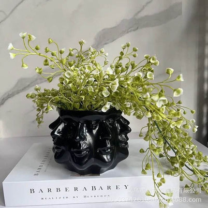 3D Multi Face Planter Garden Decor - Garden Decor - Nordic Creations - Mad Fly Essentials