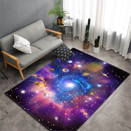 3D Planet Solar System Galaxy Area Rug - Area Rug - WESSD - Mad Fly Essentials