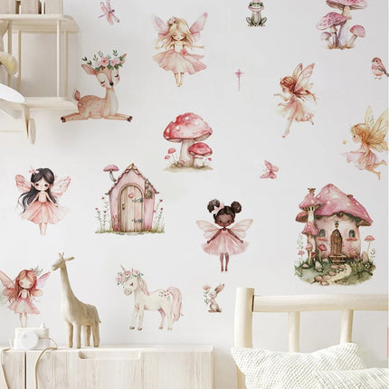 3D Wall Sticker Animal Butterfly Mushroom Decal - 3D Wall Sticker - Duruibom - Mad Fly Essentials