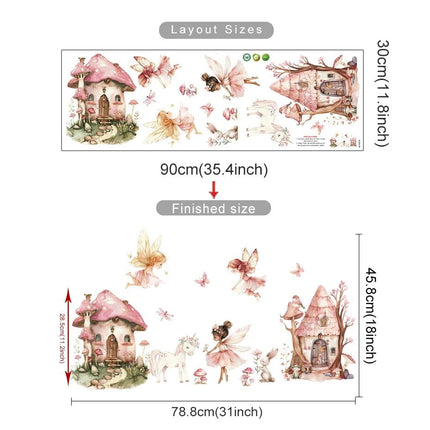 3D Wall Sticker Animal Butterfly Mushroom Decal - 3D Wall Sticker - Duruibom - Mad Fly Essentials
