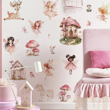 3D Wall Sticker Animal Butterfly Mushroom Decal - 3D Wall Sticker - Duruibom - Mad Fly Essentials