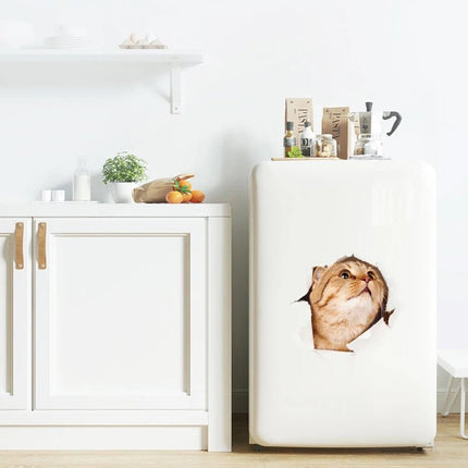 3D Wall Sticker Chihuahuas Dog Fridge Decal - 3D Wall Sticker - ZOOYOO - Mad Fly Essentials