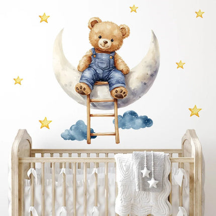 3D Wall Sticker Elephant Giraffe Bear Animal Decal - 3D Wall Sticker - Sproutfox - Mad Fly Essentials