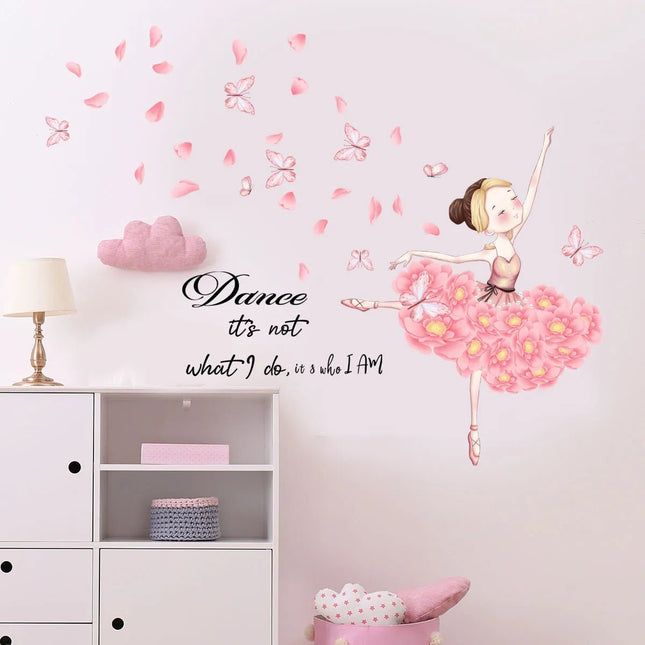 3D Wall Sticker Fairy Unicorn Rainbow Nursery Decor - 3D Wall Sticker - JD Home Decor - Mad Fly Essentials