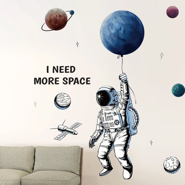 3D Wall Sticker Kids Room Nordic Space Decor - 3D Wall Sticker - ZOOYOO - Mad Fly Essentials